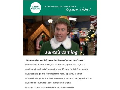 Le bingo des pots de fêtes de fin d'année en entreprise