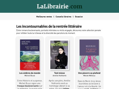 Notre sélection de la rentrée littéraire 📚