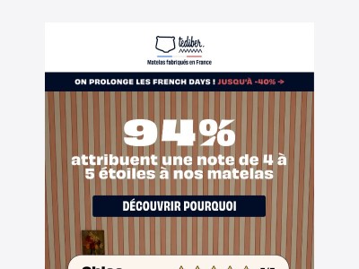 MATELAS | Il met tout le monde d'accord