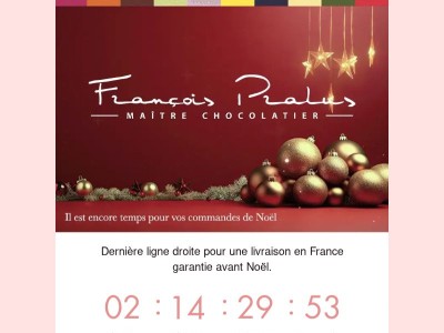-50% sur la livraison pour Noël
