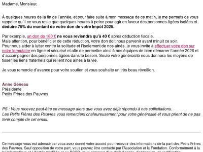 ⏱️ N'attendez pas demain