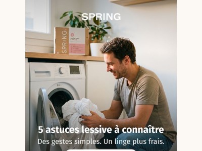 5 astuces lessive à connaître