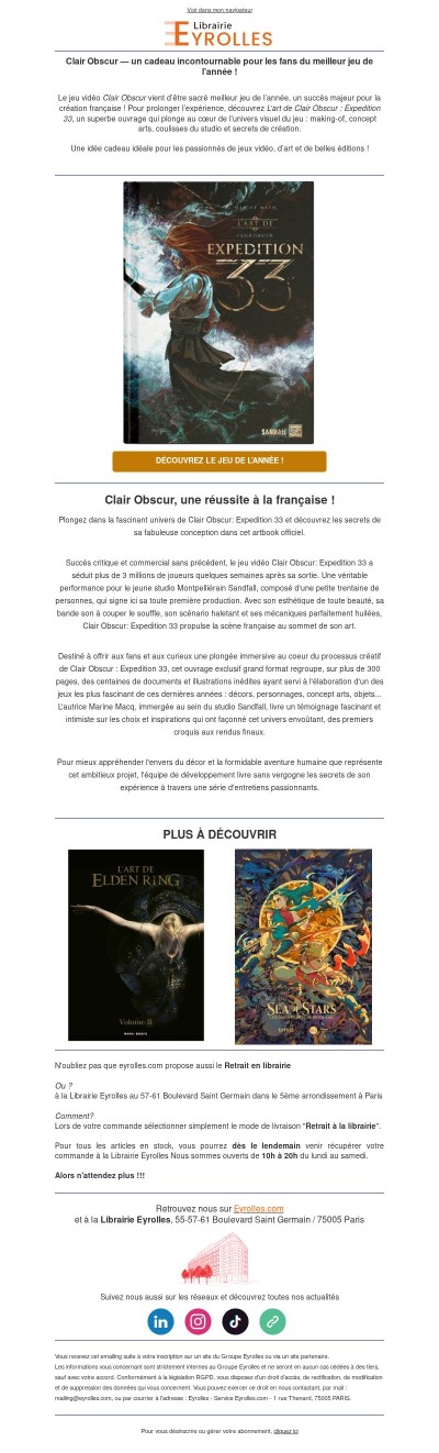 Clair Obscur : Jeu de l'année à découvrir !