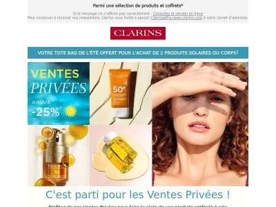 💌 Ventes Privées : jusqu'à -25% sur nos iconiques !