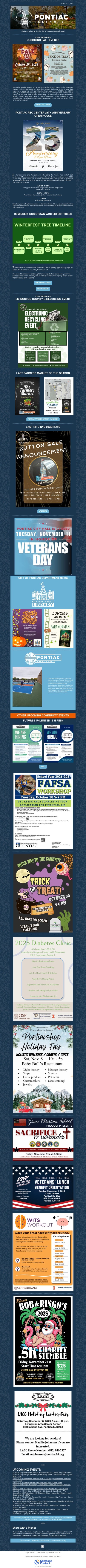 Community Update October 24, 2025