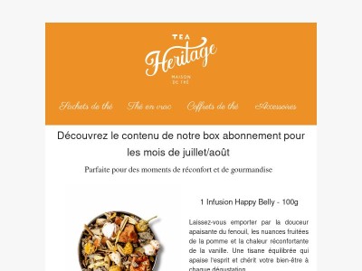 L'abonnement gorgé de soleil 🥭​