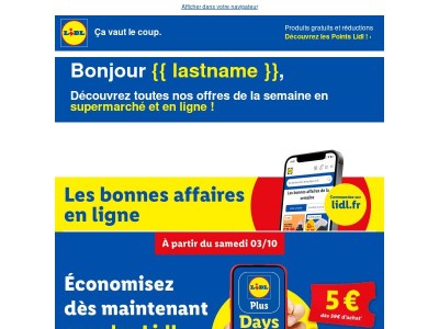 Vos offres Lidl du moment : faites-vous plaisir ! 🥳
