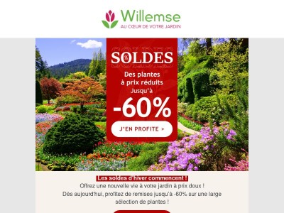 Les soldes jusqu'à -60% commencent !