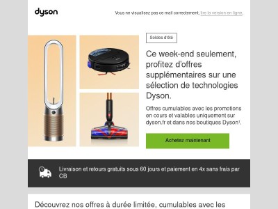 Une offre flash en plus des Soldes !
