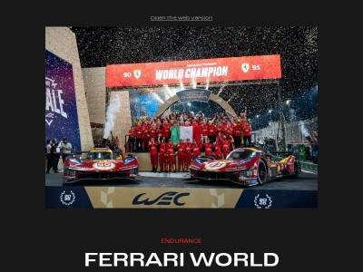 FIA WEC: World Champions