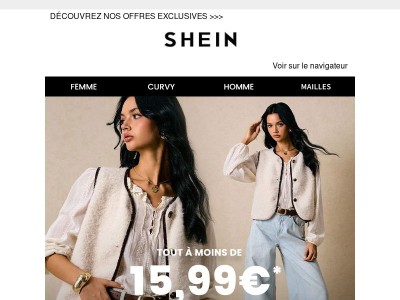 Soyez au top dans toutes les situations avec nos pièces incontournables ! 