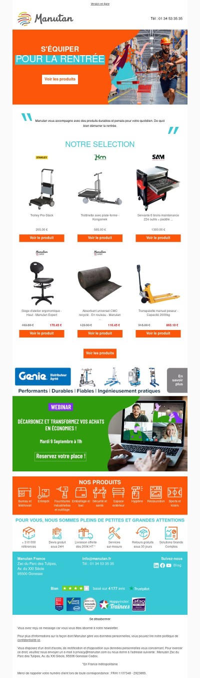 Préparez votre rentrée avec notre sélection incontournable