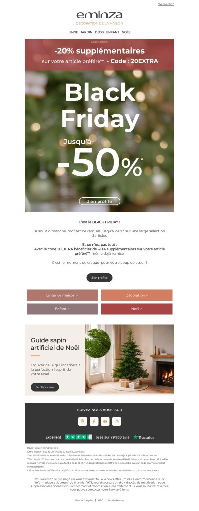 🖤Le Black Friday comme vous l'aimez : jusqu'à -50% et...