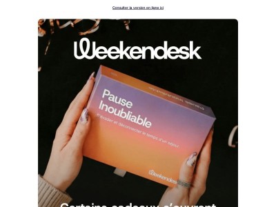 La façon la plus simple d’offrir un cadeau inoubliable