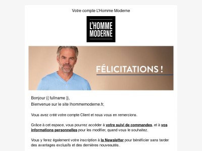 [L’Homme Moderne] Bienvenue !