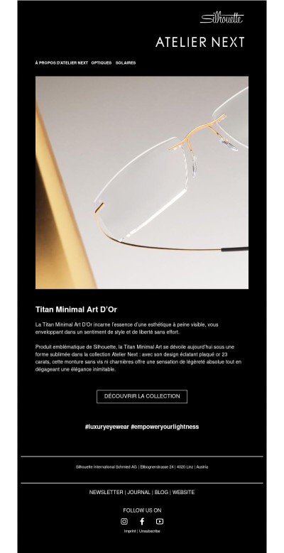 Découvrir Titan Minimal Art D’Or