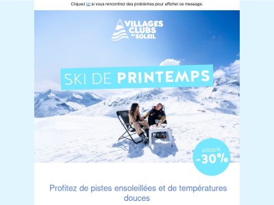 ❄️ Profitez des pistes ensoleillées
