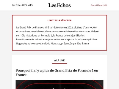 Pourquoi il n'y a plus de Grand Prix de Formule 1 en France