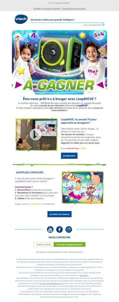 Jouez, gagnez et testez LeapMOVE avant tout le monde !