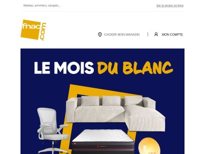 Le Mois du Blanc | Jusqu'à -60%