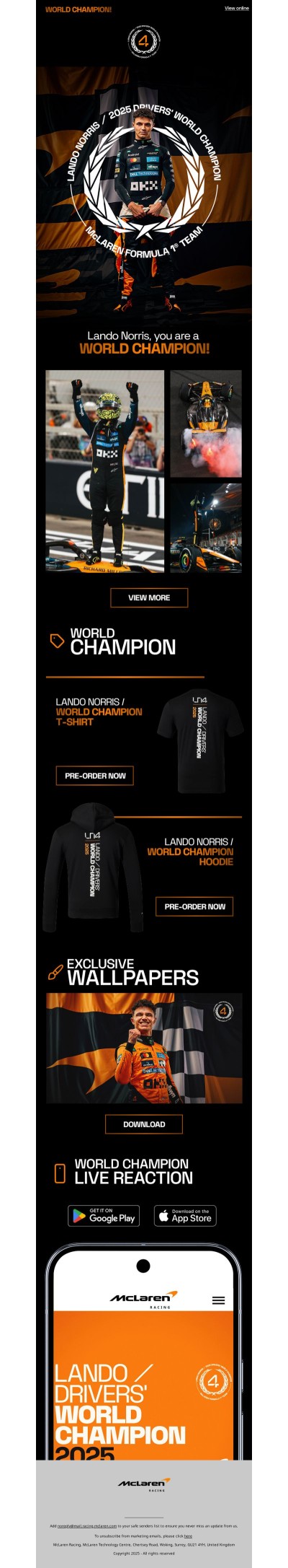 You are a World Champion 🏆