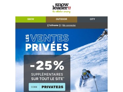 Votre équipement outdoor au meilleur prix