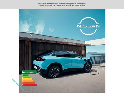 La nouvelle Nissan LEAF : la voiture familiale électrique