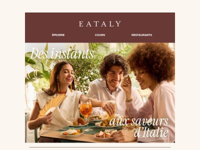 Prenez place sur la Terrazza Eataly