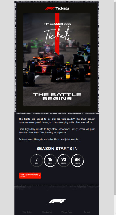 🏎️ The wait is over–F1® 2025 is here!