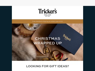 Give The Gift Of Tricker's This Christmas