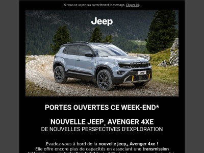 Portes Ouvertes ce week-end