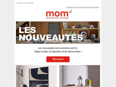 Nouveautés de la semaine : des idées à ne pas manquer !