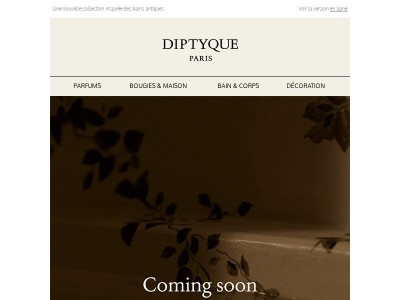 Bientôt, de nouveaux rituels de soin signés Diptyque  