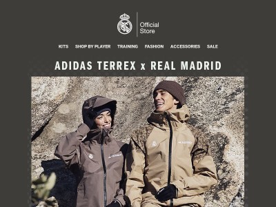 adidas Terrex x Real Madrid: exclusive outdoor collection