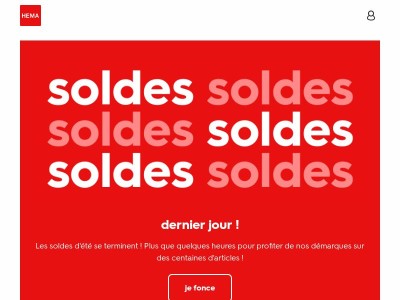 🏷️ 🏃 🏃‍ dernier jours des SOLDES ! Dépêchez-vous ! Plus que quelques heures pour en profiter !