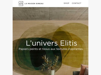 Les nouvelles collections Elitis à découvrir