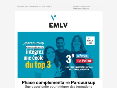 ⏰ Phase complémentaire Parcoursup : intégrez une formation d'excellence