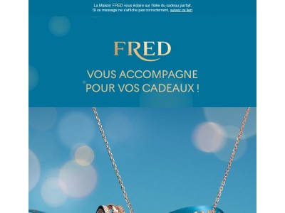 Offrez une touche d’éclat signée FRED ✨