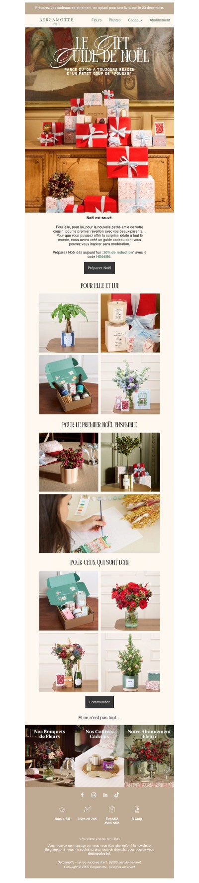 {{ lastname }}, Noël est sauvé : découvrez le guide du cadeau parfait 💫