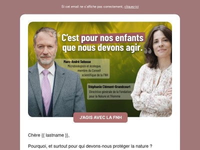 [Parole de scientifique] « C’est pour mon fils que je me bats. » Et vous {{ lastname }} ?