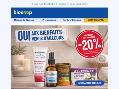 Oui aux bienfaits venus d'ailleurs !