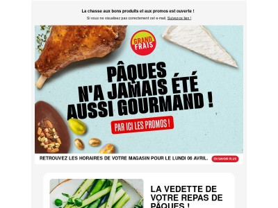 Les promos de Pâques sont là ! 🐇