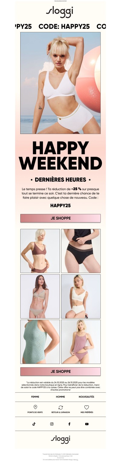 25 % de réduction – dernières heures pour en profiter !