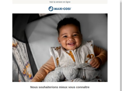 Nous souhaiterions mieux vous connaître