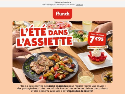 🥗🍝🍰 La nouvelle carte est servie !