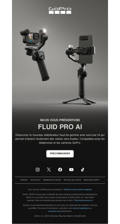 Découvrez le NOUVEAU stabilisateur Fluid Pro AI