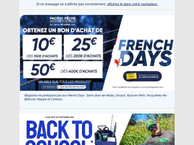 💥🐟 Rentrée Silure : jusqu’à -40% !