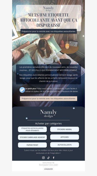 Déjà des affaires manquantes?