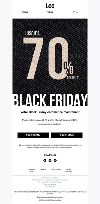 Jusqu’à -70% 💥 Le Black Friday est LANCÉ