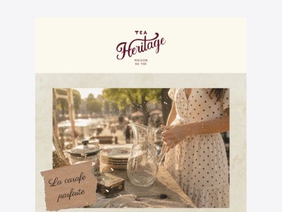 J’ai trouvé la carafe parfaite aux puces